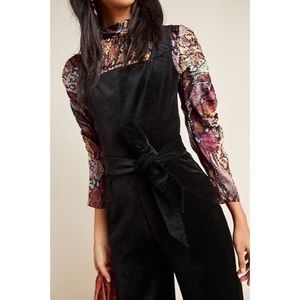 Anthropologie Paige Velvet Jumpsuit